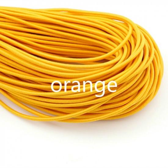 10M Skinny Elastic Band Cord Round Ribbon Stretchy DIY Trimming Sewing Craft New