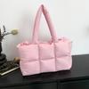 Underarm bag women's bag new shoulder bag down cotton bag large capacity fashion portable tote bag