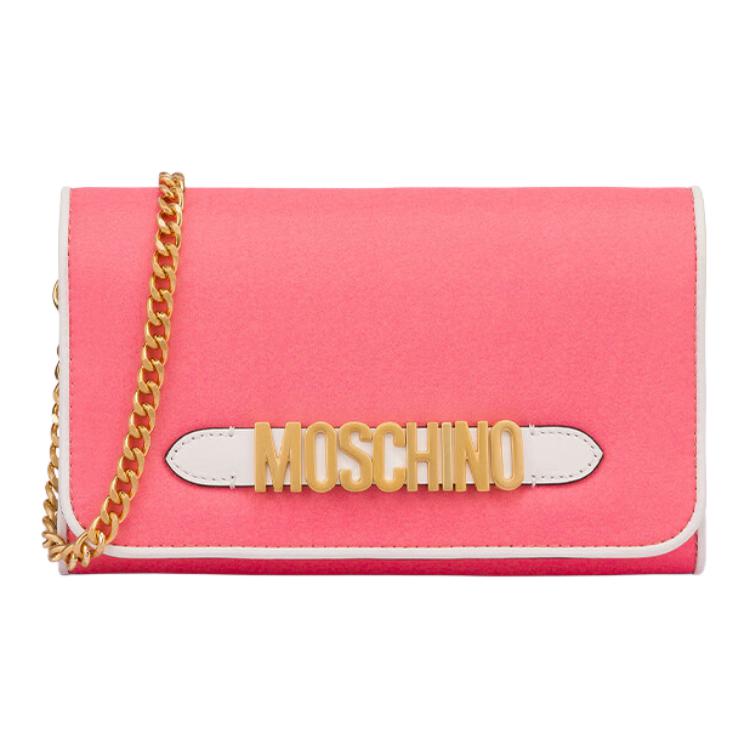 Moschino Classic Micro Logo Cotton Crossbody Shoulder Bag Women bags Pink AEF2317B810982021206 Basic Set BagDust Bag 14480₽