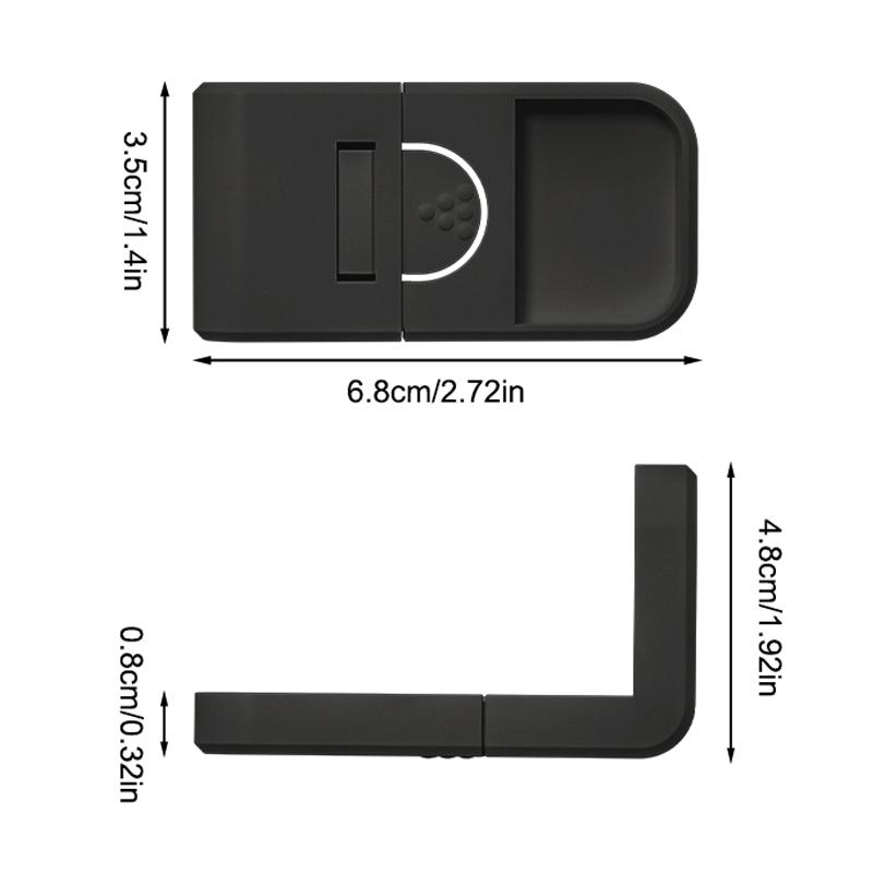 1Pc Home Baby Safety Locks Drawer Lock Anti-Pinching Hand Cabinet Drawer Locks Refrigerator Children Protection Lock Buckle