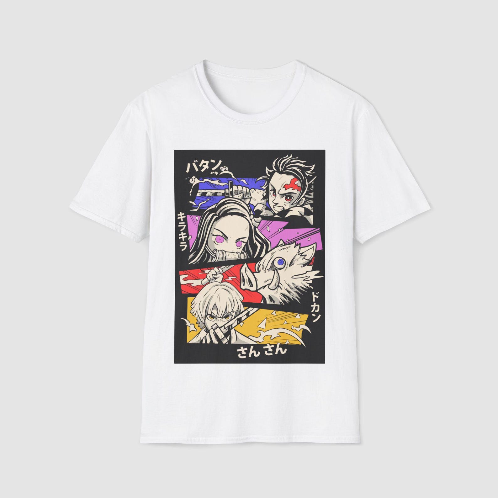 Japanese Demon Anime (unisex tshirt) XL