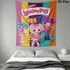 Lalaloopsy Pattern Home Decor Tapestry, Wall Hanging, Decorative RV Wall Cloth.XGT0914156