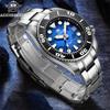 ADDIESDIVE Fashion Automatic Mechanical Watches For Men Stainless Steel Wristwatch Waterproof 20Bar Luminous Man Luxurious Watch