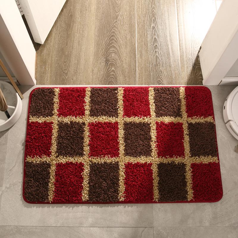 Chinese Style Non-Slip Floor Mat: Water-Absorbing Rug for Entrance, Bathroom, Bedroom, Toilet, and Kitchen