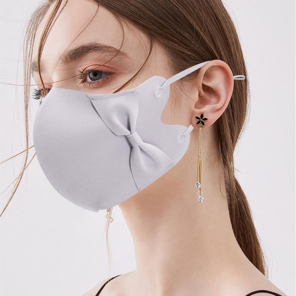 Anti-UV Ice Silk Mask Breathable Riding Face Mask Hot Sale Face Veil  Four Seasons