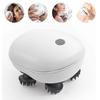 Infrared Scalp Massager 4 Kneading Massage Heads Body Health Care Relax Neck Deep Head Scalp Massage Kneading Vibrating Device Less