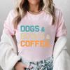 Weekends Coffee and Dogs Trend Print T Shirt Short Sleeve Summer Clothes Women Clothing Fashion Graphic T-shirt Mom Tee Tops