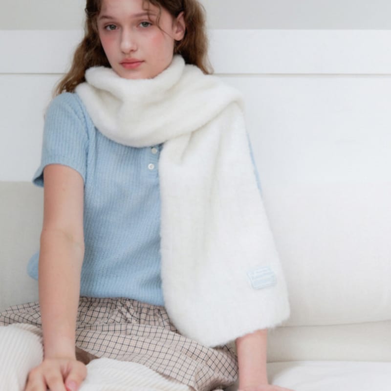 RENNYRENNIE FLUFFY PUPPY MUFFLER - Choose 1 of 6 fluffy puppy mufflers