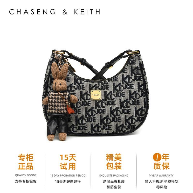 

24 New-Grade Shoulder Bag Small C K Underarm Black + free pendant warranty card