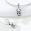 Copper Panda Coffee Animal Beads Original Pendants Bracelet Charm Jewelry Party Diy Trendy Gifts
