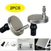Toilet Seat Hinge Accessories 2PCS 45mm Fitting Heavy Duty