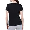 Nike Solid Logo Casual Sports Short Sleeve T-Shirt Women Tops Black DN2393-010