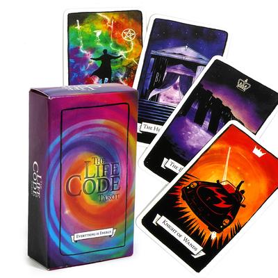 10,3*6cm The Life Code Tarot von Janis King Matt Corvis 78-Karten-Deck Wahrsagespiel Wahrsagewerkzeuge Eine neue Art, Tarot zu sehen