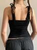Y2K Millennium Spicy Girl Retro Floral Slim Fit V-neck Camisole for Women