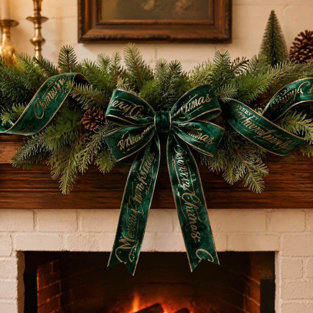 Craft Ribbon Christmas Bow Ribbon DIY Craft Bow Decorative Webbing Home Decoration