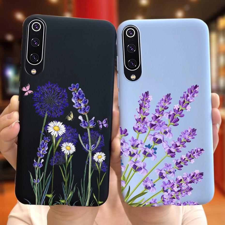 Phone Case For Xiaomi Mi 9 Lite Case Cute Silicone Back Cover For Xiaomi Mi 9 SE Mi9 9SE Mi9lite Phone Shell Soft TPU Bumper