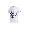 T Shirts Men's White Crew Neck Moderate Straight Fit FM9349