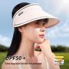 Women's Anti-UV Sun Hat with Face Cover - Summer Cycling & Beach Style