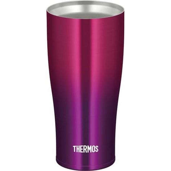 Thermos Vacuum Insulated Tumbler 420ml Cassis Gradation Dishwasher Safe Bottle Structure Heat Retention Cold JDE-422LTD CSS-G