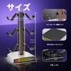 Universal Game Controller Headphone Stand with RGB Lights with Desk Organizer Holder, Multi-Color (Compatible PS5/Xbox/Switch)