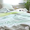 Imabari Towel Certified Gauze Towel Blanket, hiorie, Single, Natural, Made in Japan, Border Pattern, Imabari Brand, 100% Cotton, Bedding