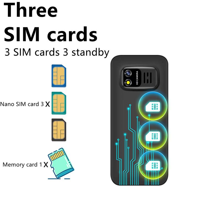 SERVO BM5310 Mini Mobile Phone 3 SIM Standby Speed Dial Call Recorder Magic Voice Bluetooth Dialer FM 2G Super Small Cellphones
