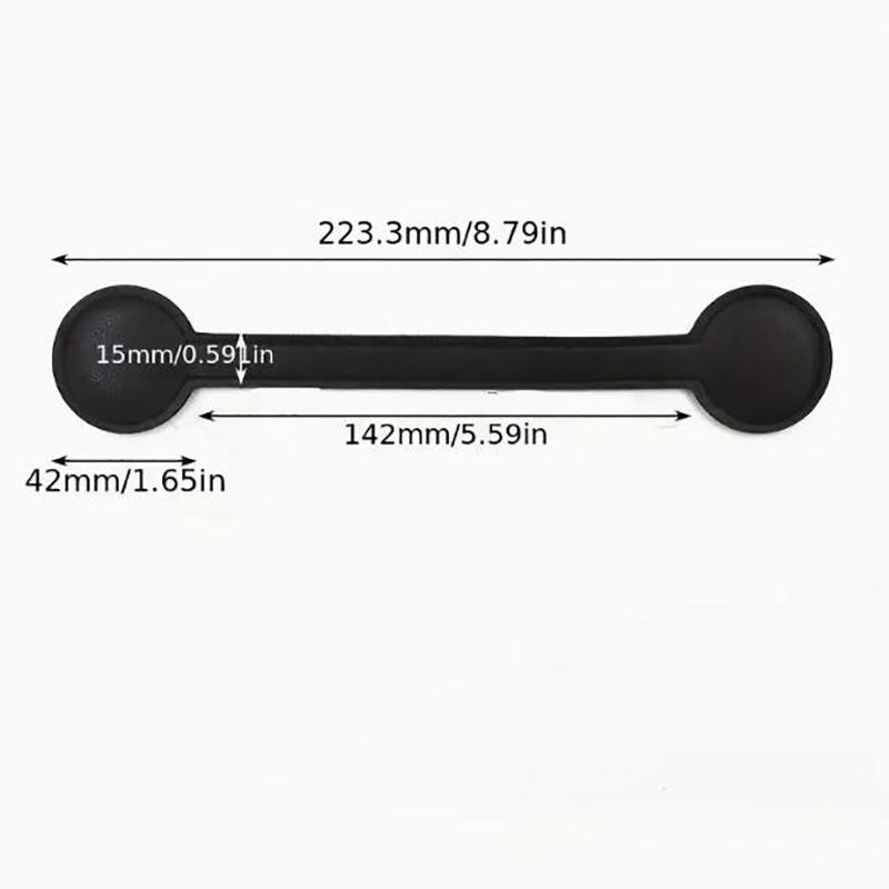 Magnetic Leather Hat Clip Multi-Purpose Magnetic Holder for Caps Masks and Keys