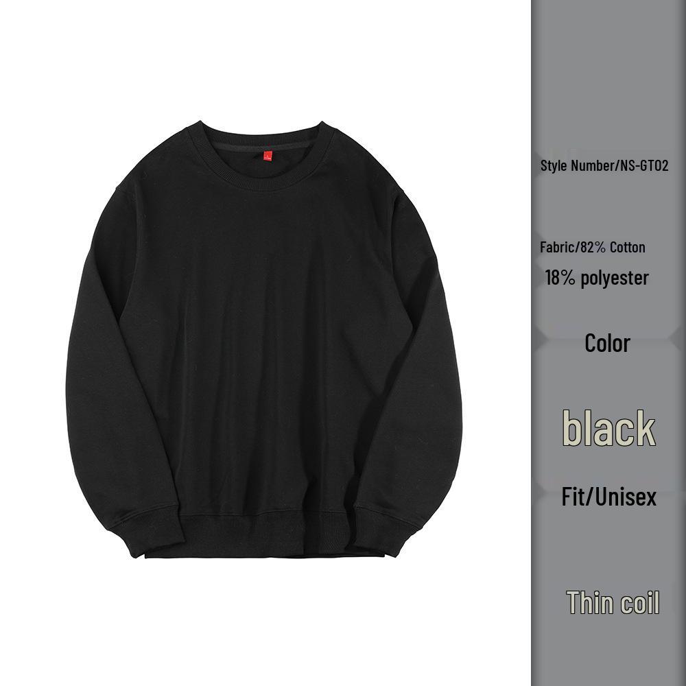 Unisex Round Neck Logo Sweatshirt: Perfect for Autumn & Winter Class Reunions, Catering Staff Uniforms, and General Workwear.