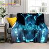 3D SPN Supernatural Sign Dean Sam Blanket,Soft Throw Blanket for Home Bedroom Bed Sofa Picnic Travel Office Cover Child Gift