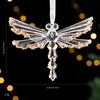 Transparent Acrylic Crystal Ornament Lightweight Sequin Hanging Pendant Christmas Tree Ornament  For Centerpiece Holiday