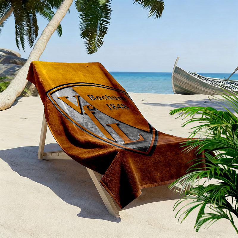 VfL Bochum 1848 Beach Towel, Large Soft Quick Dry Towel for Beach Camping Swimming