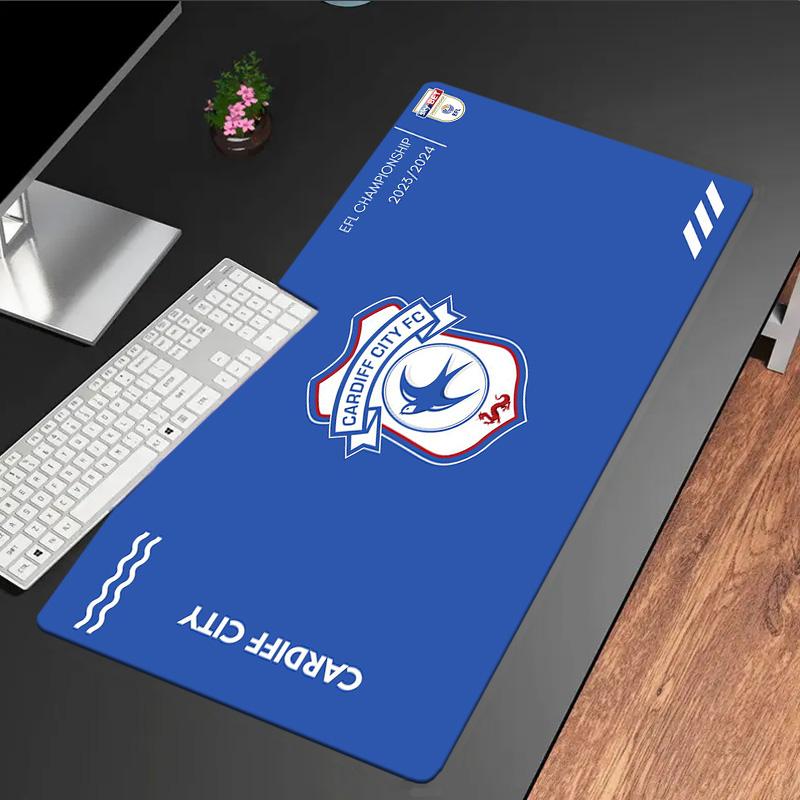 Cardiff City Afc Crest Mouse pad Mouse pad, Gaming Mouse Pad, keyboard pad, Desk Decor for computer notebook Fan Gift Birthday Gift