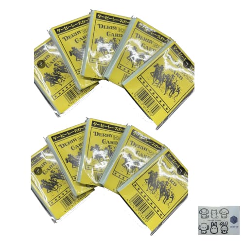 

Derby Race Cards, Paper Horse Racing, 10-Pack Set (30 Cards per Pack)