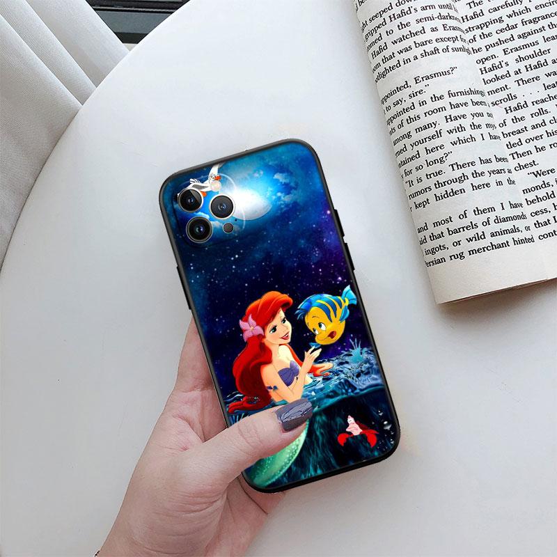 The Little Mermaid Phone Case for Samsung Galaxy Note 10 20 S23 S22 Ultra FE Plus M06 M15 M16 M35 M55