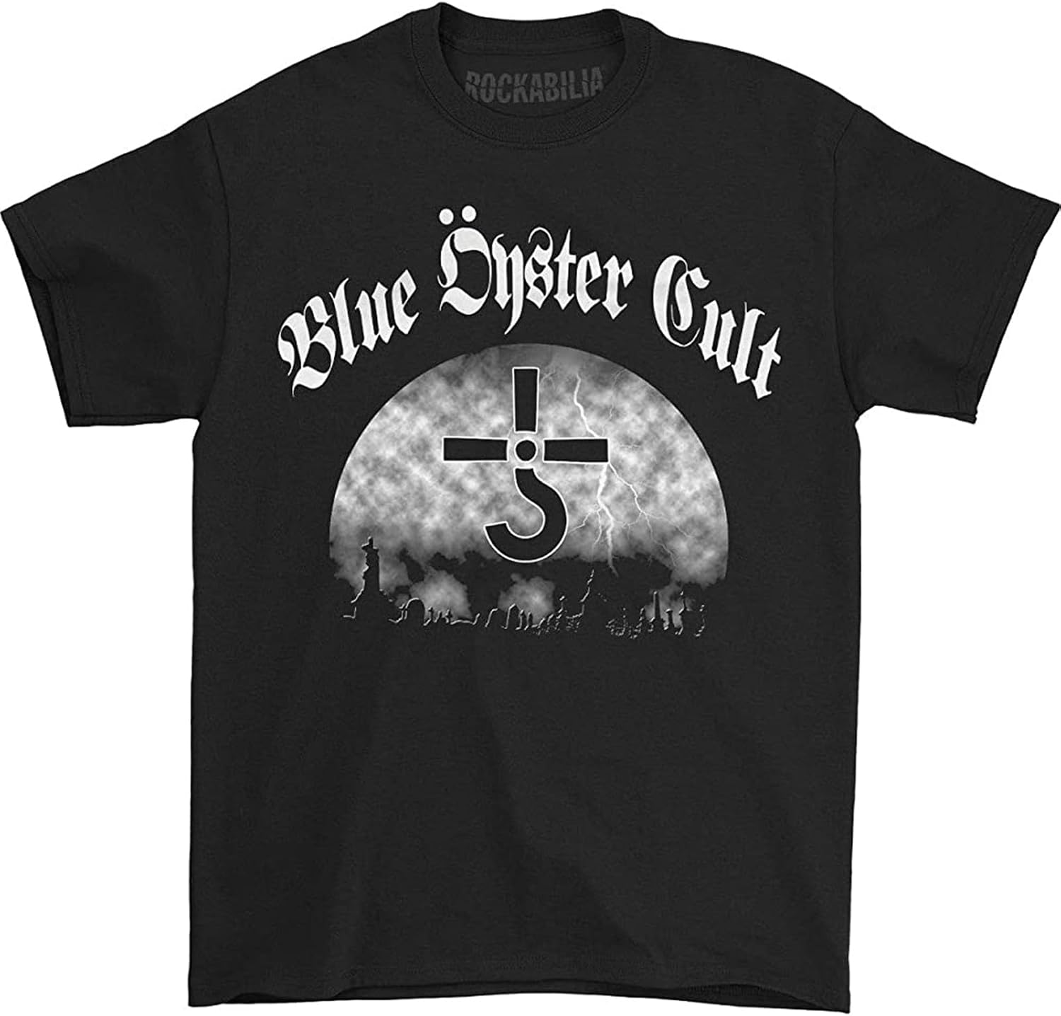 Blue Oyster Cult Men s Graveyard T Shirt XXL чёрный