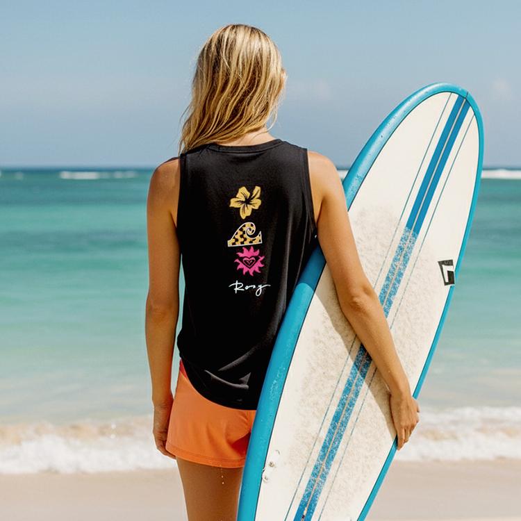 ROXY Women'S Sleeveless Rash Guard Rx979Dwt