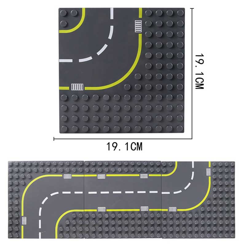 12×12 16×16 Noppen Grundplatten Bausteine Boden Große Steine Grundplatte Kinder DIY Steinplatten Kinderspielzeug Kinderspielzeug Geschenk