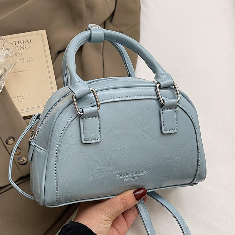 2025 New Product Casual Small Fresh Ou Ruofeng Portable Boston Bag Niche Versatile Commuter Premium Messenger Bag