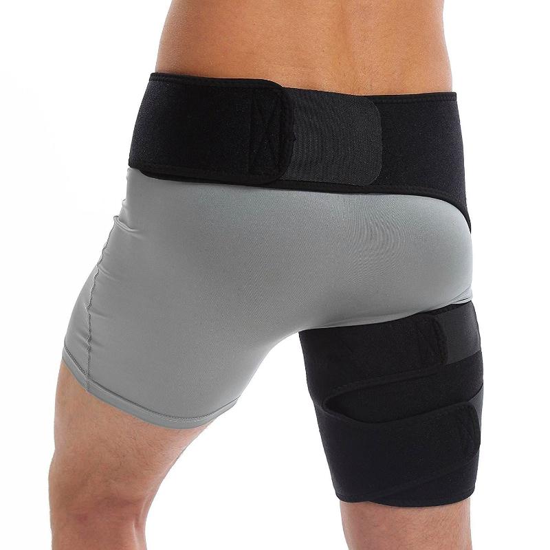 Sciatica Nerve Pain Relief Thigh Compression Brace For Hip Joints Arthritis Groin Wrap Brace Protector Belt Leg Warmers