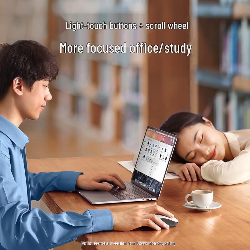 UGREEN Dual-Mode Wireless Silent Office Mouse