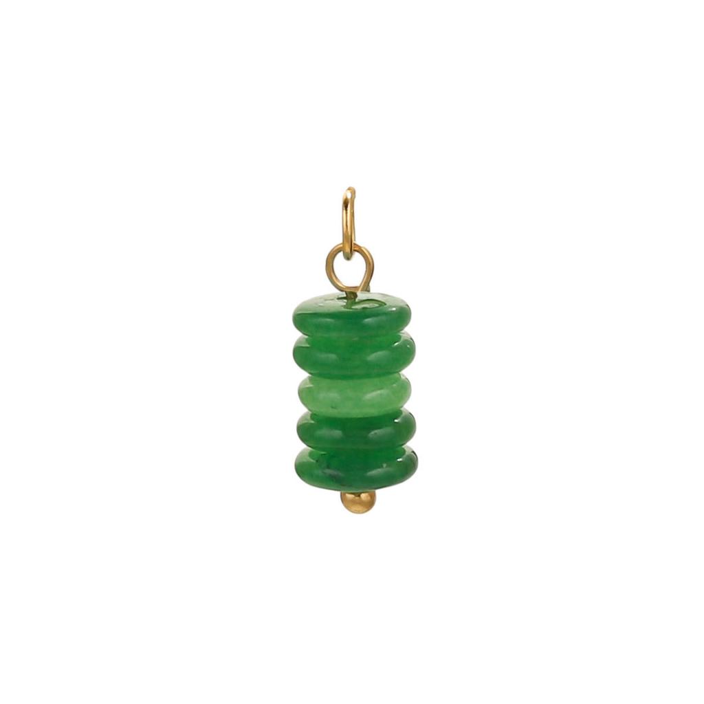 1pc Natural Stone Beads Spacer Charms for Women Earrings Pendants Necklace DIY Handmade Crystal Stone Pendants Jewelry Making