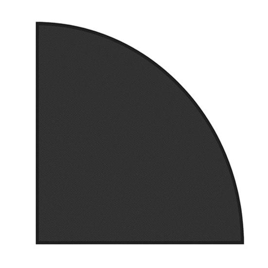 Hitzeschutzmatte für Ofen, feuerfest, Kaminmatte, dreilagiger flammhemmender Teppich, Holz, strapazierfähiger Hitzeschutz, Ofen, Kaminbodenmatte, Indoor, tragbar
