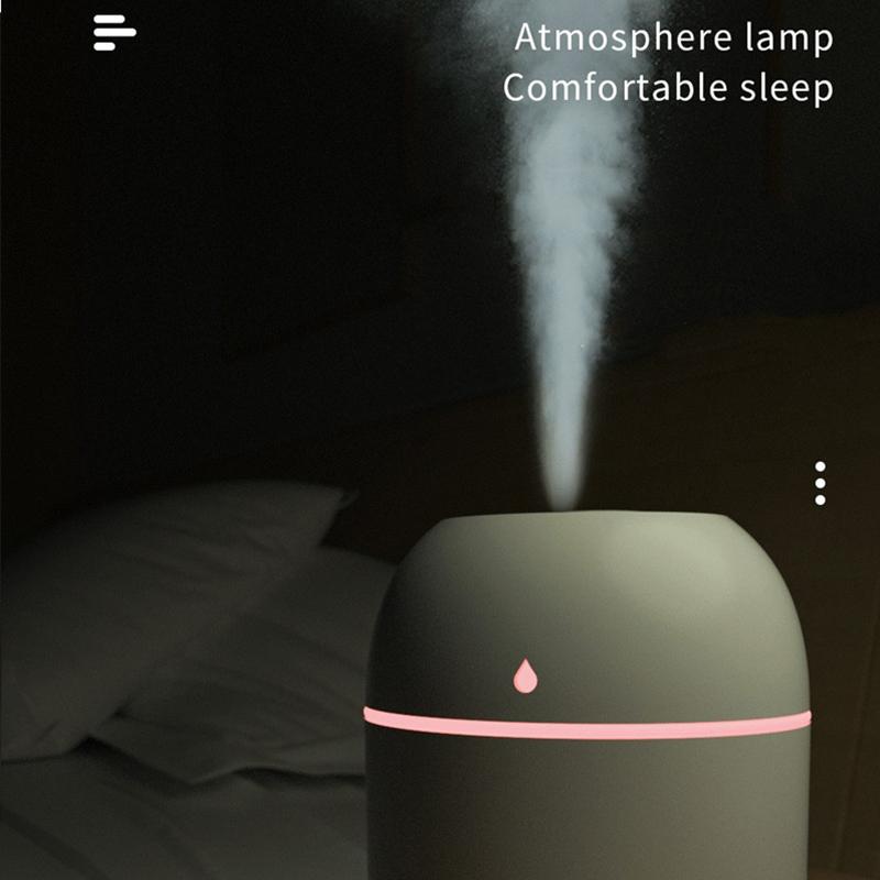 Przenośny nawilżacz kropli wody pulpit USB kryty nawilżacz powietrza atomizacja gospodarstwa domowego wyciszenie duży nawilżacz z rozpylaczem