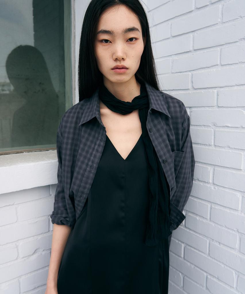 Sys A Ambient Garnet V-Dress [Black]
