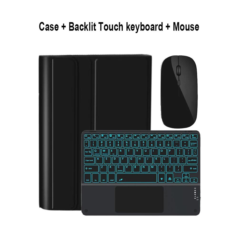 Pro pouzdro Samsung Galaxy Tab S5e 10,5 palce, kryt s klávesnicí pro tablet Samsung Galaxy Tab S5e 10,5 palce SM-T720 SM-T725 Funda