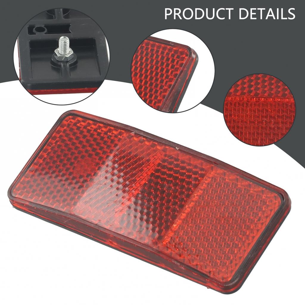 High Quality Reflective Rear Pannier Rack Light for Enhanced Bike Safety
