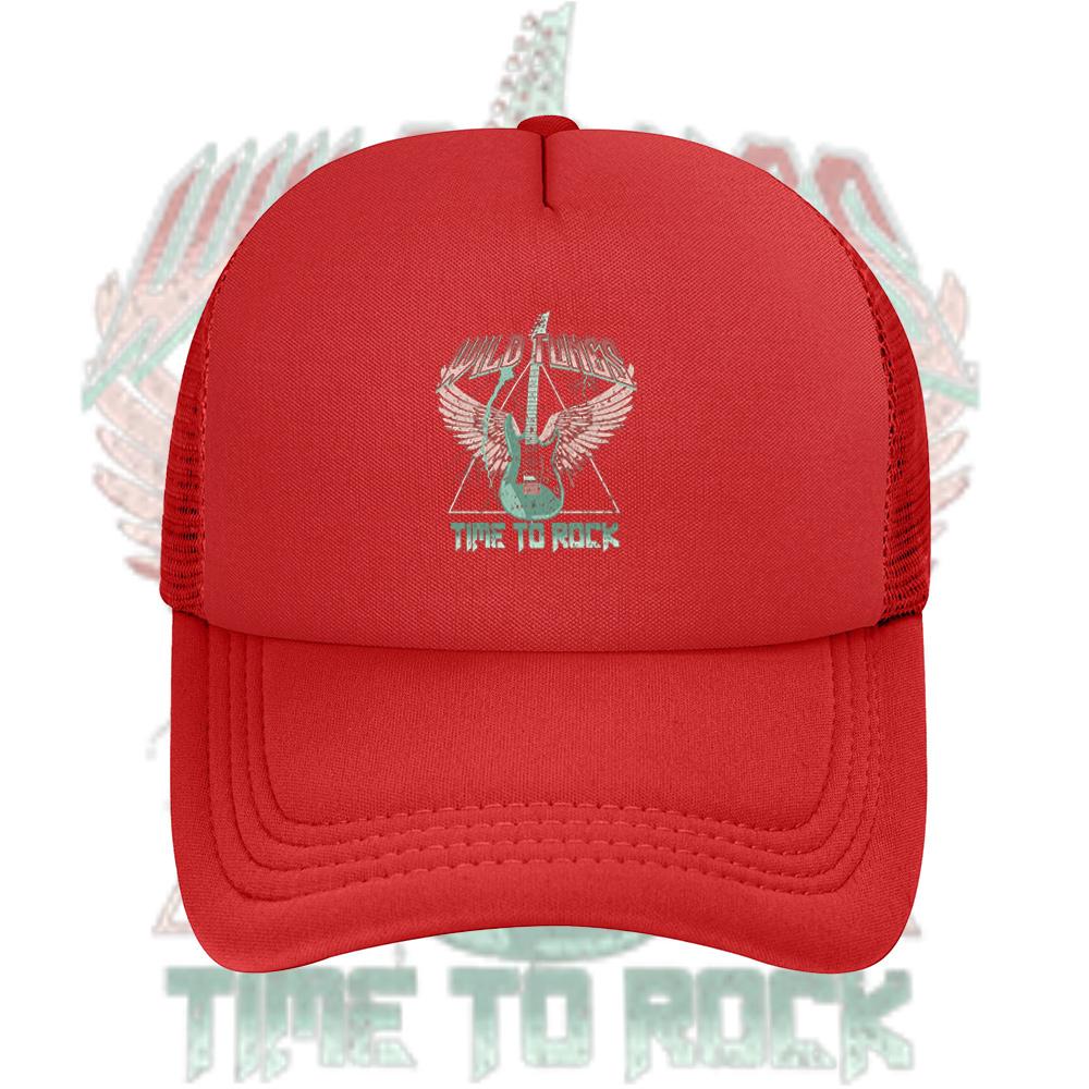 Guitar wings time rock wild tunes Baseball Cap Anime Graphic Hats Adult Unisex Women Sports Outdoor