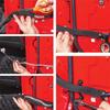 2Pcs Door Limiting Straps Oxford Cloth Belt Black For Jeep Wrangler JK 2007-2017
