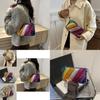 Chic Colorful Pu Shoulder Bag For Women Stylish Modern Square Design Ideal For Daily Use