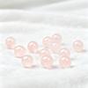 Rose Quartz Round Beads - Natural Pink Crystal Grapefruit for DIY Jewelry Making